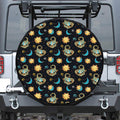 Cute Cartoon Scorpio Pattern Print Tire Cover