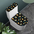 Cute Cartoon Scorpio Pattern Print Toilet Lid And Tank Cover Set
