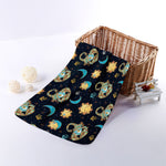 Cute Cartoon Scorpio Pattern Print Towel