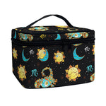 Cute Cartoon Scorpio Pattern Print Travel Makeup Bag