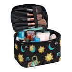Cute Cartoon Scorpio Pattern Print Travel Makeup Bag