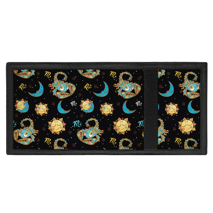 Cute Cartoon Scorpio Pattern Print Trifold Wallet