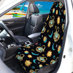Cute Cartoon Scorpio Pattern Print Waterproof Car Seat Cover