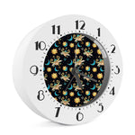 Cute Cartoon Taurus Pattern Print Alarm Clock