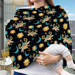 Cute Cartoon Taurus Pattern Print Baby Seat Cover