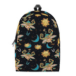 Cute Cartoon Taurus Pattern Print Backpack
