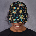 Cute Cartoon Taurus Pattern Print Baseball Cap