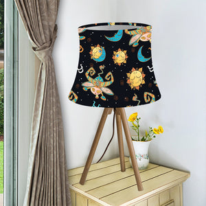 Cute Cartoon Taurus Pattern Print Bell Lamp Shade