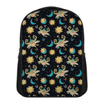 Cute Cartoon Taurus Pattern Print Casual Backpack