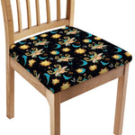 Cute Cartoon Taurus Pattern Print Chair Cushion Cover