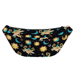 Cute Cartoon Taurus Pattern Print Fanny Pack