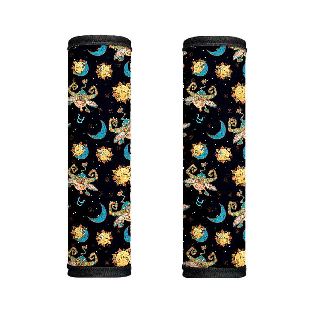 Cute Cartoon Taurus Pattern Print Handle Covers