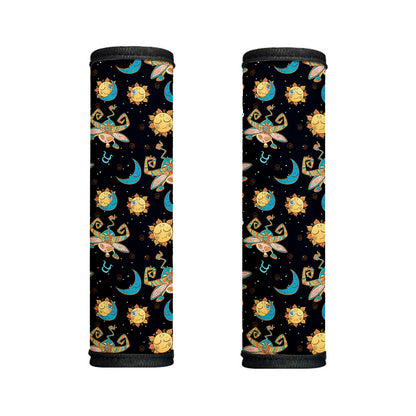 Cute Cartoon Taurus Pattern Print Handle Covers