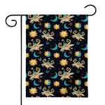 Cute Cartoon Taurus Pattern Print House Flag
