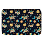 Cute Cartoon Taurus Pattern Print Indoor Door Mat