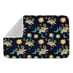 Cute Cartoon Taurus Pattern Print Indoor Door Mat