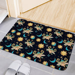 Cute Cartoon Taurus Pattern Print Indoor Door Mat