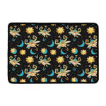 Cute Cartoon Taurus Pattern Print Kitchen Mat