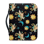 Cute Cartoon Taurus Pattern Print Leather Bible Cover