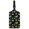 Cute Cartoon Taurus Pattern Print Luggage Tag