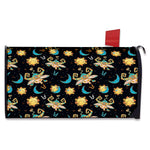 Cute Cartoon Taurus Pattern Print Mailbox Cover