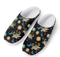 Cute Cartoon Taurus Pattern Print Mesh Casual Shoes