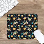 Cute Cartoon Taurus Pattern Print Mouse Pad
