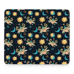 Cute Cartoon Taurus Pattern Print Mouse Pad