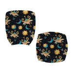 Cute Cartoon Taurus Pattern Print Office Chair Cover