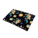 Cute Cartoon Taurus Pattern Print Pet Cooling Mat Cover