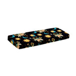 Cute Cartoon Taurus Pattern Print Piano Keyboard Cover