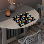 Cute Cartoon Taurus Pattern Print Placemat