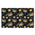 Cute Cartoon Taurus Pattern Print Polyester Doormat