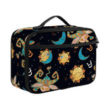 Cute Cartoon Taurus Pattern Print Portable Lunch Bag