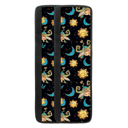 Cute Cartoon Taurus Pattern Print Refrigerator Handle Covers