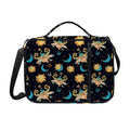 Cute Cartoon Taurus Pattern Print Shoulder Strap Bible Bag
