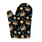 Cute Cartoon Taurus Pattern Print Single Oven Mitt