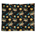 Cute Cartoon Taurus Pattern Print Tapestry