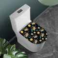 Cute Cartoon Taurus Pattern Print Toilet Lid Cover