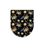 Cute Cartoon Taurus Pattern Print Toilet Lid Cover