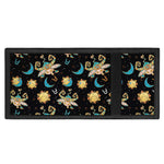 Cute Cartoon Taurus Pattern Print Trifold Wallet