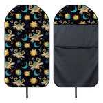 Cute Cartoon Taurus Pattern Print Waterproof Car Seat Cover