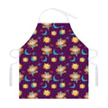 Cute Cartoon Virgo Pattern Print Adjustable Apron