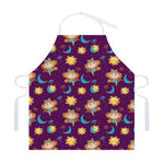 Cute Cartoon Virgo Pattern Print Adjustable Apron