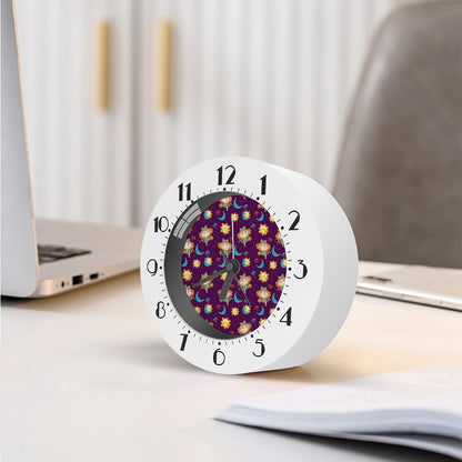 Cute Cartoon Virgo Pattern Print Alarm Clock