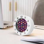 Cute Cartoon Virgo Pattern Print Alarm Clock