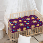 Cute Cartoon Virgo Pattern Print Baby Crib Sheet