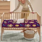 Cute Cartoon Virgo Pattern Print Baby Crib Sheet