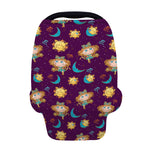 Cute Cartoon Virgo Pattern Print Baby Seat Cover