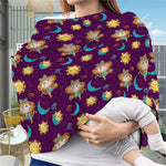 Cute Cartoon Virgo Pattern Print Baby Seat Cover